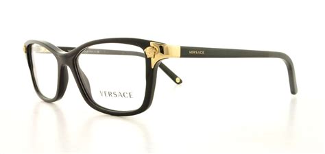 Versace™ VE3156 GB1 53 Black Eyeglasses 